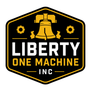 Liberty One Machine Inc badge logo